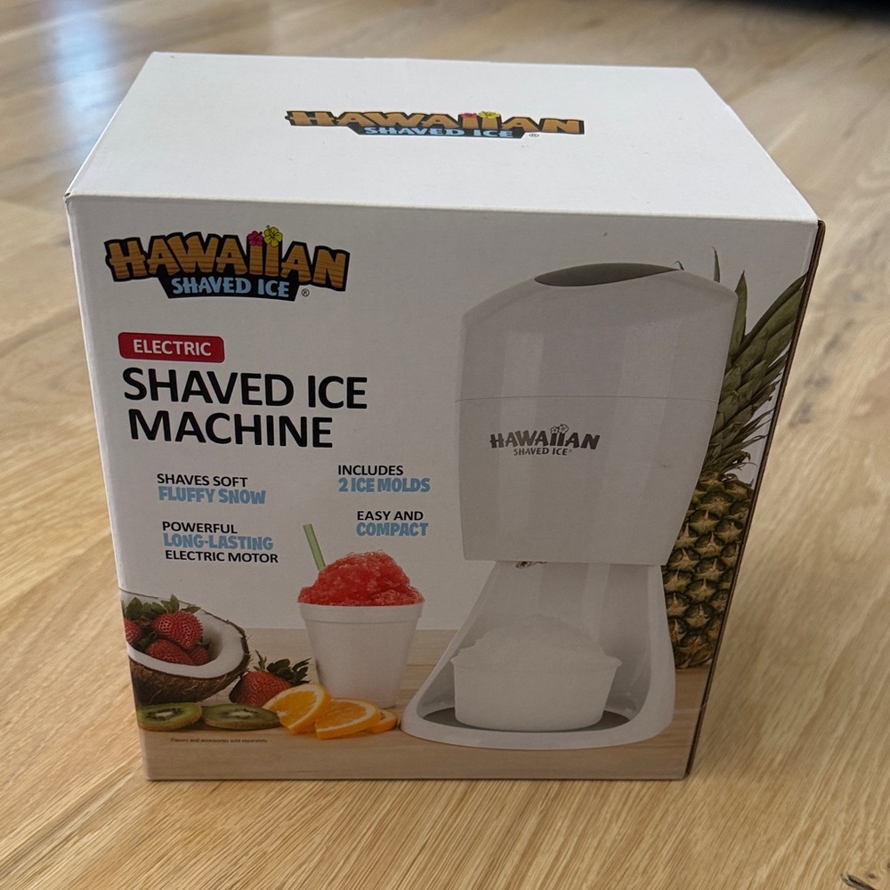 Shaved Ice Machine - White